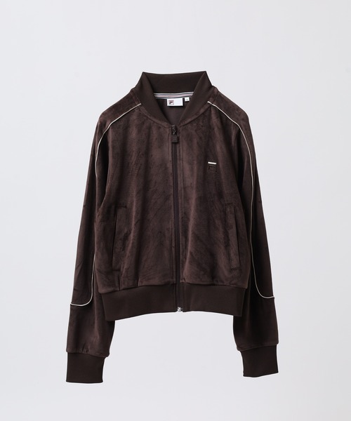 FILA VEROUR JACKET フィラ ジップアップ ベロアジャケット（ブルゾン