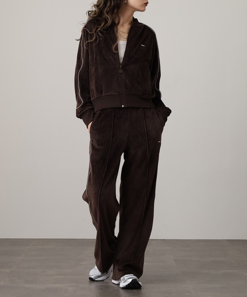 FILA VEROUR JACKET フィラ ジップアップ ベロアジャケット（ブルゾン