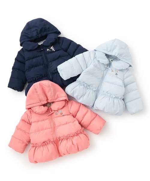 KP（ケーピー）の「Sorona中綿 タフタコート（その他アウター・キッズ・ピンク/ネイビー/サックスブルー・80ｃｍ/90cm/100cm/110cm/120cm/130cm/140cm）」の13枚目の写真