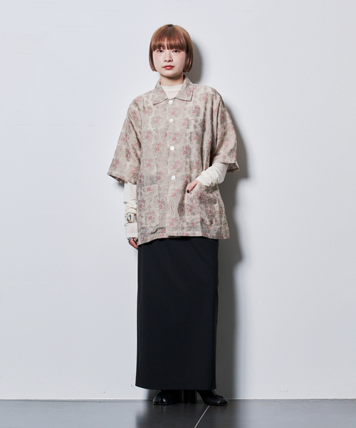 SAYAKADAVIS（サヤカディヴィス）の「SAYAKA DAVIS LONG SLEEVE TEE VCS41-TCJ：カットソー（Tシャツ/カットソー・レディース・アイボリー/レッド・SMALL）」の17枚目の写真