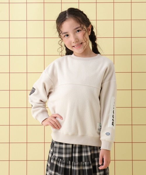 LEPSIM(レプシィム)の「【KIDS】【DISCUS/ディスカス】フリースパッチ 597885(その他トップス・レディース・アイボリー/ブラック/レッド・130)」の10枚目の写真