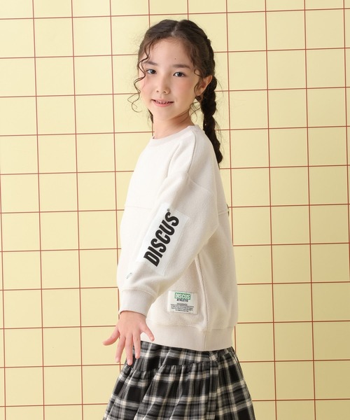 LEPSIM(レプシィム)の「【KIDS】【DISCUS/ディスカス】フリースパッチ 597885(その他トップス・レディース・アイボリー/ブラック/レッド・130)」の12枚目の写真