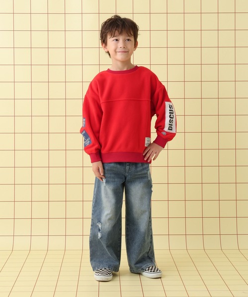 LEPSIM(レプシィム)の「【KIDS】【DISCUS/ディスカス】フリースパッチ 597885(その他トップス・レディース・アイボリー/ブラック/レッド・130)」の21枚目の写真