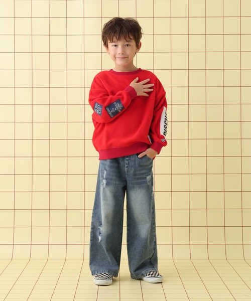 LEPSIM(レプシィム)の「【KIDS】【DISCUS/ディスカス】フリースパッチ 597885(その他トップス・レディース・アイボリー/ブラック/レッド・130)」の22枚目の写真