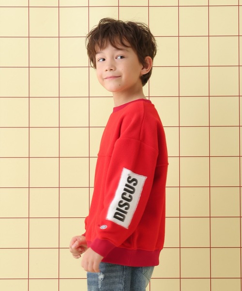 LEPSIM(レプシィム)の「【KIDS】【DISCUS/ディスカス】フリースパッチ 597885(その他トップス・レディース・アイボリー/ブラック/レッド・130)」の6枚目の写真