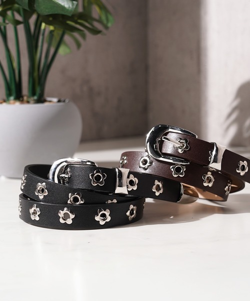 フラワーリベット ベルト / Flower Rivet Belt（ベルト