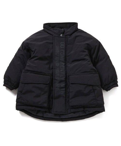 F.O.KIDS(エフオーキッズ)の「【洗える】パテッドアウター_ジュニア対応(ダウンジャケット/コート・キッズ・ブラック/ブラウン/ライトグレー・80/90/100/110/120/130/140)」の1枚目の写真