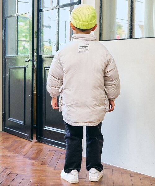 F.O.KIDS(エフオーキッズ)の「【洗える】パテッドアウター_ジュニア対応(ダウンジャケット/コート・キッズ・ブラック/ブラウン/ライトグレー・80/90/100/110/120/130/140)」の6枚目の写真