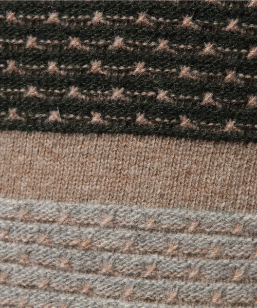 Sheta（シータ）の「柄ボーダーPO（ニット/セーター・レディース・ブルー/グリーン・FREE）」の9枚目の写真