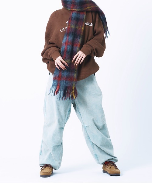 WIND AND SEA(ウィンダンシー)の「SNOW PANT(カーゴパンツ・メンズ・パープル・M)」の4枚目の写真