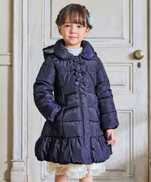 ダウンジャケット/コート（ブルー・ネイビー/青色系・フード取り外し可