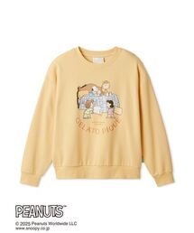 gelato pique（ジェラートピケ）の「【PEANUTS】オリジナルアート ワンポイント裏毛プルオーバー（ルームウェア/パジャマ）」