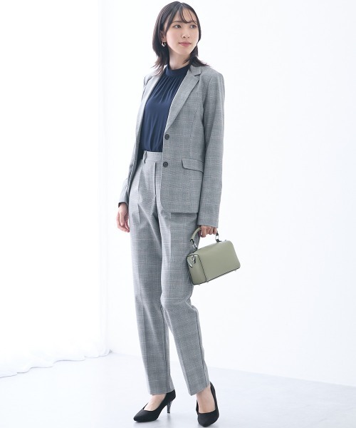 slattgir(スラットジール)の「高身長 裏起毛あったかハイネックブラウス(トールサイズ)(シャツ/ブラウス・レディース・グレー/ネイビー・TLL/TL/TM/T3L/T4L/T5L)」の22枚目の写真