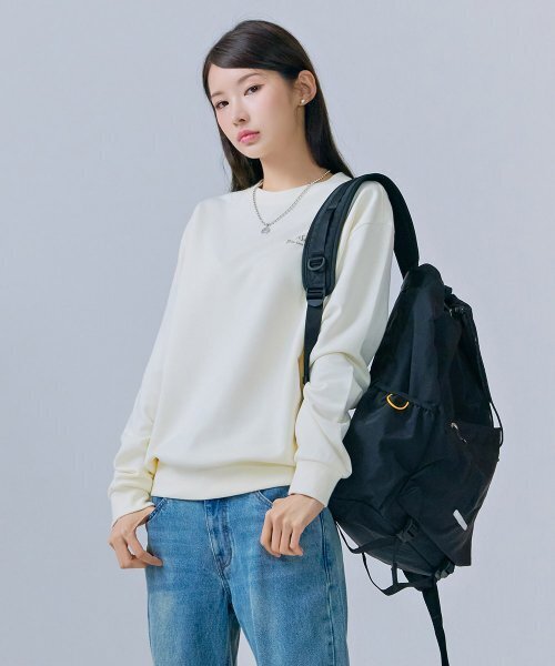CHASECULT（チェイスカルト）の「共用背面グラフィックスウェット-CERU5113B05（スウェット・メンズ・オートミール・90/105/100/95）」の4枚目の写真