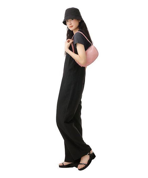 MUSINSA STANDARD WOMAN（ムシンサスタンダードウーマン）の「[クールタンダード] ウィメンズ クルーネック クロップTシャツ [ダークグレー]（Tシャツ/カットソー・レディース・その他・SMALL/MEDIUM/X-SMALL/LARGE/X-LARGE）」の7枚目の写真