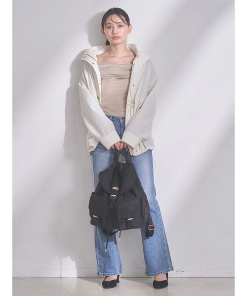 OUTDOOR PRODUCTS（アウトドアプロダクツ）の「【OUTDOOR別注】バックルリュック（バックパック/リュック・レディース・ベージュ/ブラウン/ブラック・FREE）」の6枚目の写真