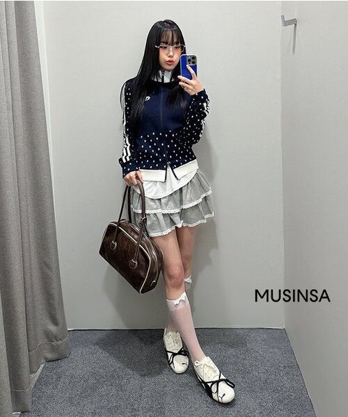 LUVISTRUE（ラヴイズトゥルー）の「GT STAR TRAINING ZIP UP(NAVY)（ナイロンジャケット・レディース・その他・FREE）」の5枚目の写真