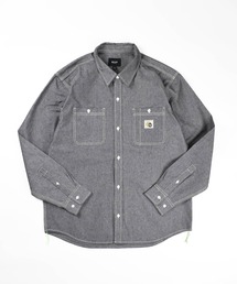 HUF | 【C-HUF2】【HUF/ハフ】TOTAL ECLIPSE CHAMBRAY SHIRT BU00229(シャツ/ブラウス)