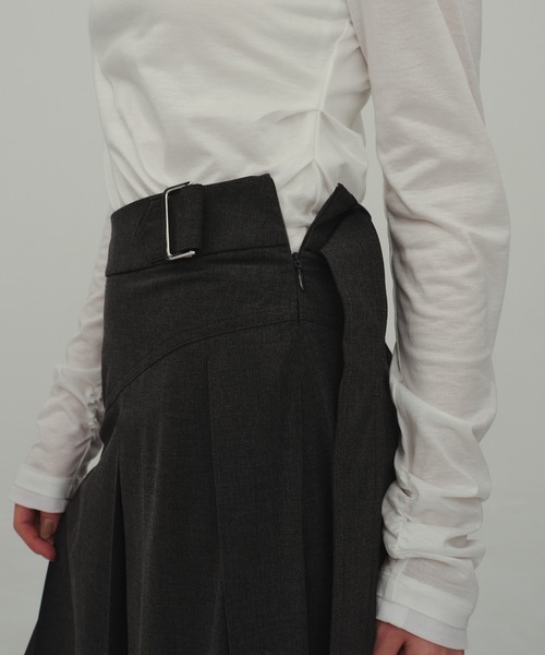 スカート CITY TOKYO Asymmetry Tuck Skirt Asymmetry Tuck Skirt/アシンメトリータックスカート（スカート