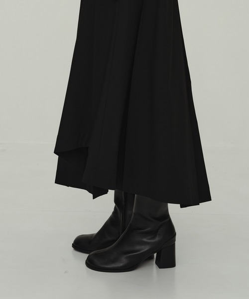 Asymmetry Tuck Skirt/アシンメトリータックスカート（スカート