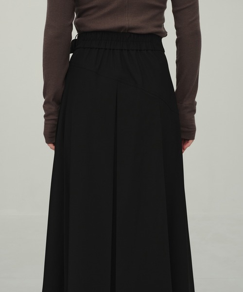 Asymmetry Tuck Skirt/アシンメトリータックスカート（スカート