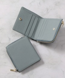 Blanc Pomme（ブランポム）の「本革 コンパクト 二つ折り財布（財布）」