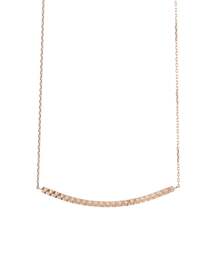 SIENA ROSE（シエナロゼ）の「一粒ダイヤモンドの18金ネックレス[0.1ct