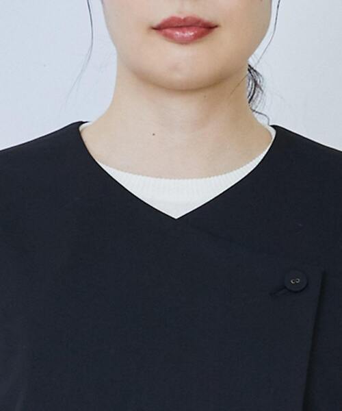 LOISIR（ロワズィール）の「ウール混ギャバデザインベスト（ベスト・レディース・グレー/ブラック・FREE）」の18枚目の写真