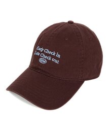WICK（ウィック）の「Check In Washing Cap-Brown（キャップ）」
