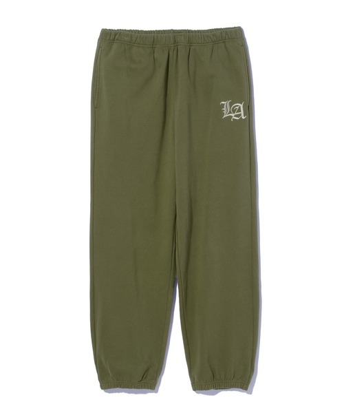 XLARGE(エクストララージ)の「OLD ENGLISH SWEAT PANTS(スウェットパンツ・メンズ・ブラック/オリーブ/アッシュ/ネイビー・S/M/L/XL)」の22枚目の写真