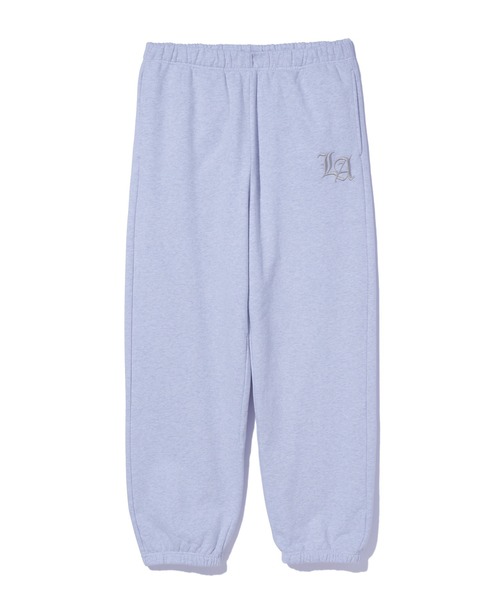 XLARGE(エクストララージ)の「OLD ENGLISH SWEAT PANTS(スウェットパンツ・メンズ・ブラック/オリーブ/アッシュ/ネイビー・S/M/L/XL)」の6枚目の写真