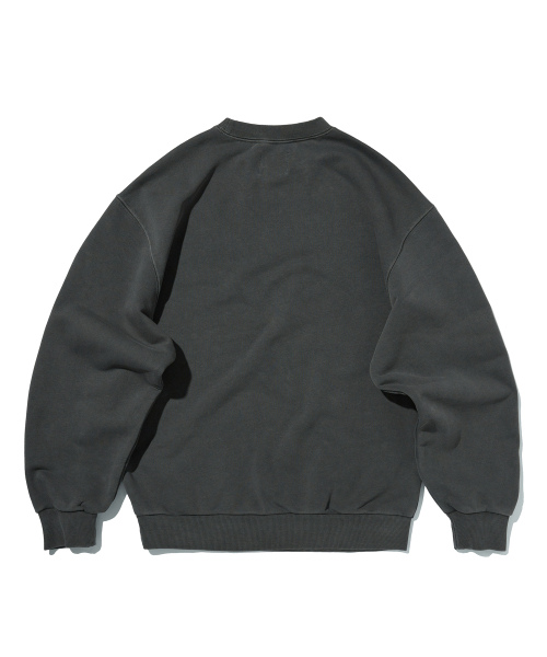 suade（スエード）の「CUT OFF CREWNECK [PIGMENT BLACK]（スウェット・レディース・その他・MEDIUM/X-LARGE）」の2枚目の写真