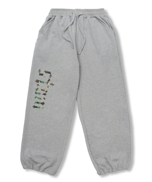 STIGMA(スティグマ)の「Camouflage STGM Wide Jogger Pants Melange(スウェットパンツ・メンズ・その他・MEDIUM/LARGE/X-LARGE)」の1枚目の写真