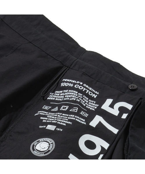 PENFIELD（ペンフィールド）の「サマーコットンイージーミリタリーハイウエストスカートブラック_FR2WS21F（スカート・レディース・ブラック・SMALL/MEDIUM）」の7枚目の写真
