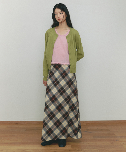 SSEMI(セミ)の「CLASSIC CHECK LONG SKIRT(スカート・レディース・その他・SMALL/MEDIUM)」の2枚目の写真