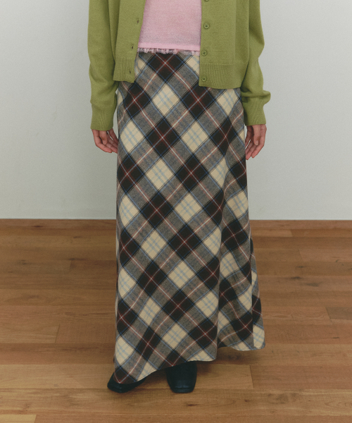 SSEMI(セミ)の「CLASSIC CHECK LONG SKIRT(スカート・レディース・その他・SMALL/MEDIUM)」の3枚目の写真