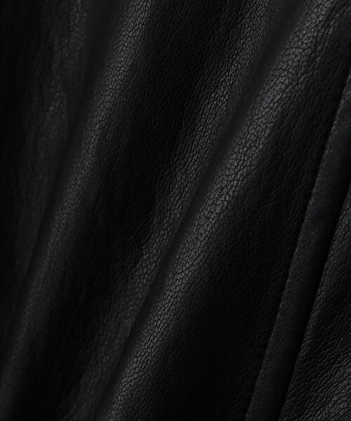 ROYAL FLASH(ロイヤルフラッシュ)の「MITSUKI/ミツキ/シングルショートフェイクレザージャケット(その他アウター・レディース・ブラック・F)」の19枚目の写真