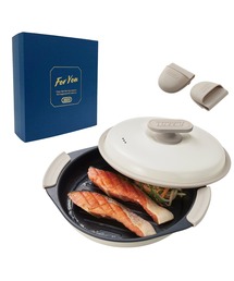 Toffy（トフィー）の「【公式オンライン店舗限定】【ギフトスリーブ付き】Toffy 電子レンジ用 グリルパン（キッチンツール）」
