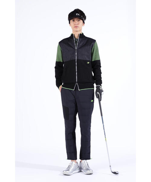 New Balance Golf(ニューバランスゴルフ)の「タイプライターロゴ ボーダー 長袖 カラーシャツ (MENS SPORT)(その他トップス・メンズ・ホワイト/ブラック・XX-LARGE)」の17枚目の写真