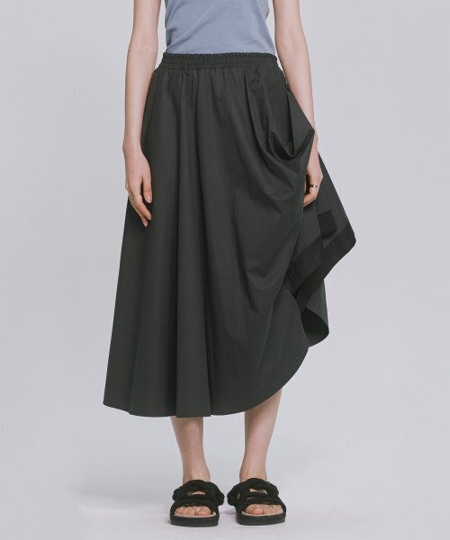 MONOPHOBIA(モノフォビア)の「PUFF FLARED SKIRT GREY(スカート・レディース・その他・MEDIUM)」の1枚目の写真