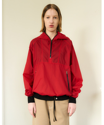 SEEN（シーン）の「PACKABLE TRECKING WIND TOP (Red)（マウンテンパーカー）」