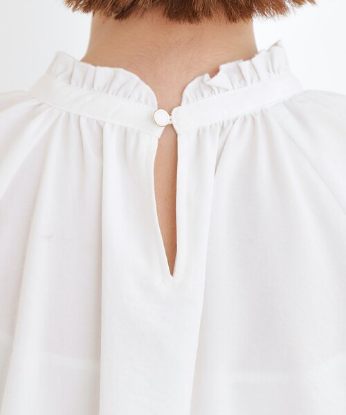 grove（グローブ）の「【マルチWAY】アソートボウタイブラウス【手洗いOK】（シャツ/ブラウス・レディース・オフホワイト/ネイビー系2/ホワイト系6・02/03/01/04/05）」の9枚目の写真