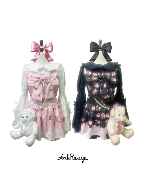 Ank Rouge（アンクルージュ）の「くまちゃんぬいぐるみポシェット（ショルダーバッグ・レディース・ホワイト/ベージュ・FREE）」の15枚目の写真