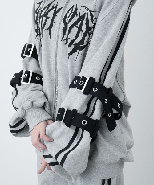 セール】ファーフードラインパーカー（パーカー）｜LAZYSLAY（レイジー