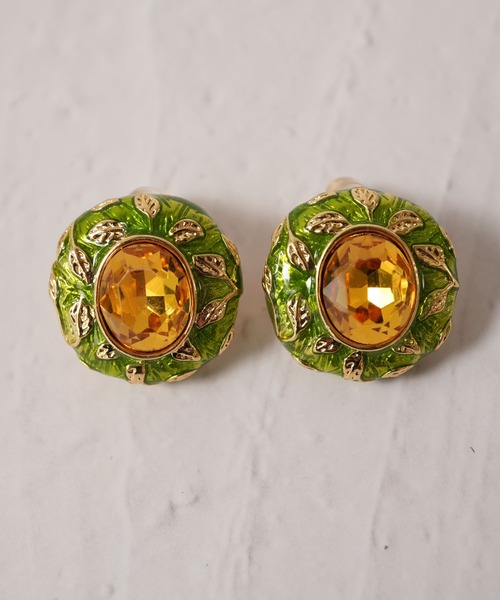 Port(ポート)の「【 Port / ポート 】 デザイン ビジュー ピアス #(ピアス(両耳用)・レディース・イエロー/パープル/ピンク/ホワイト/イエロー系その他・FREE)」の4枚目の写真