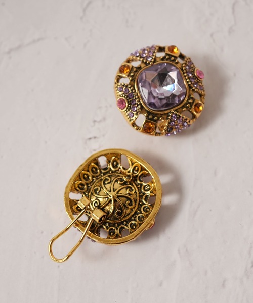 Port(ポート)の「【 Port / ポート 】 デザイン ビジュー ピアス #(ピアス(両耳用)・レディース・イエロー/パープル/ピンク/ホワイト/イエロー系その他・FREE)」の15枚目の写真