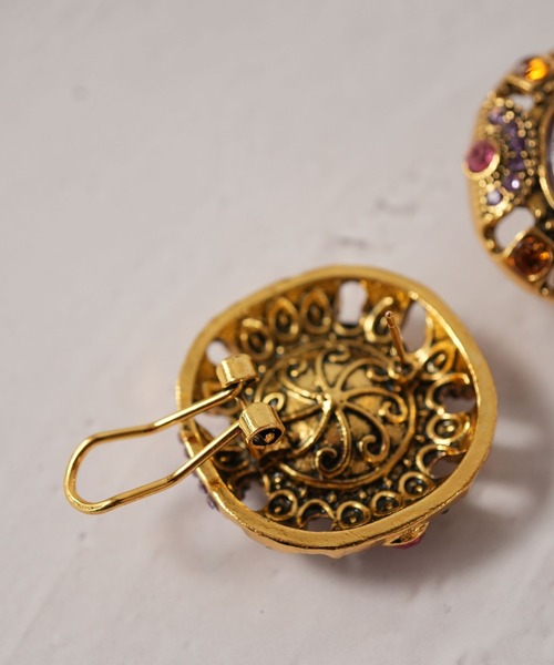 Port(ポート)の「【 Port / ポート 】 デザイン ビジュー ピアス #(ピアス(両耳用)・レディース・イエロー/パープル/ピンク/ホワイト/イエロー系その他・FREE)」の17枚目の写真