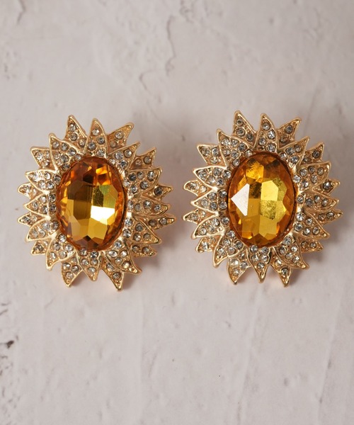 Port(ポート)の「【 Port / ポート 】 デザイン ビジュー ピアス #(ピアス(両耳用)・レディース・イエロー/パープル/ピンク/ホワイト/イエロー系その他・FREE)」の18枚目の写真