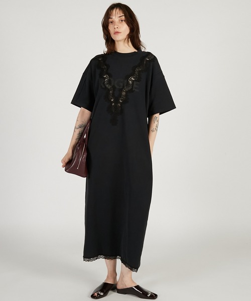 PRANK PROJECT（プランクプロジェクト）の「【2026Spring Pre-Order】ROGUEマキシワンピ / ROGUE Maxi One-Piece（ワンピース・レディース・グレー/ブラック・38/36）」の3枚目の写真