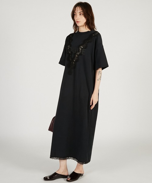 PRANK PROJECT（プランクプロジェクト）の「【2026Spring Pre-Order】ROGUEマキシワンピ / ROGUE Maxi One-Piece（ワンピース・レディース・グレー/ブラック・38/36）」の4枚目の写真